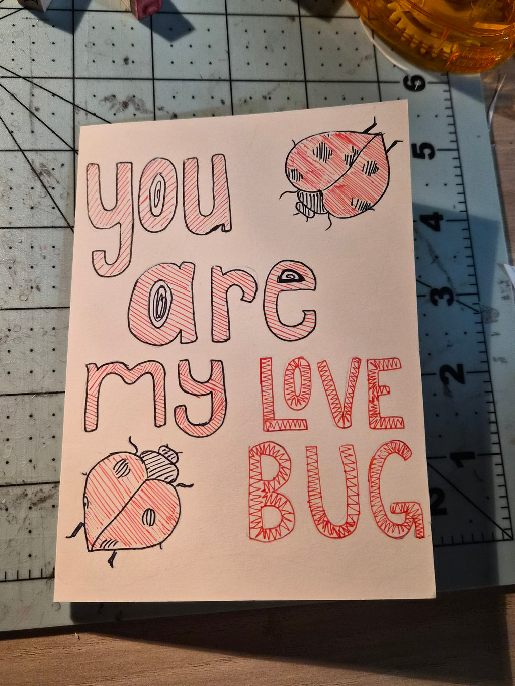 Love Bug Valentines Card