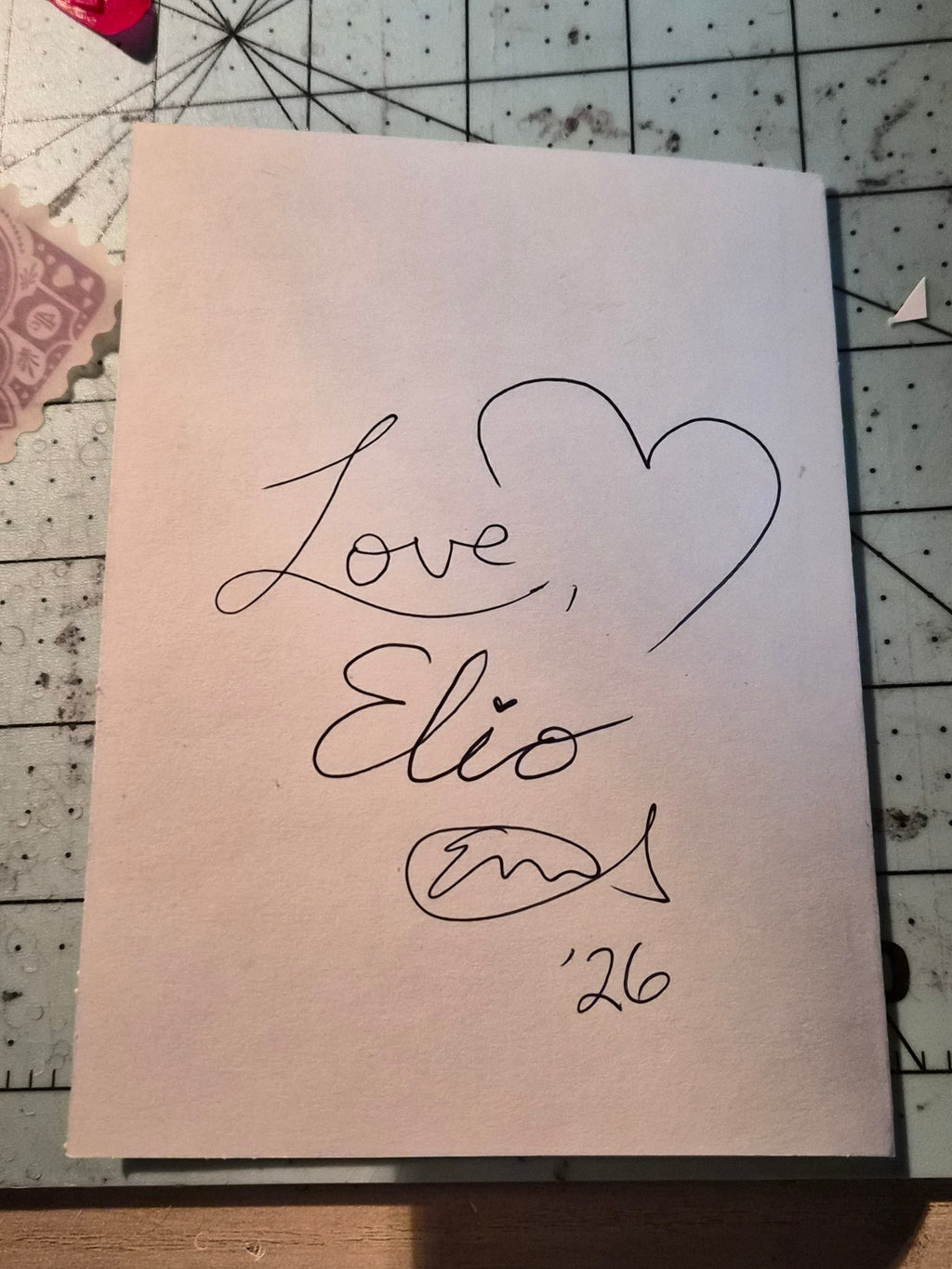 Love Bug Valentines Card